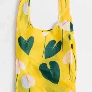 NEW Baggu ANTHURIUM Big Reusable & Packable Shopping Bag Tote NWT Discontinued